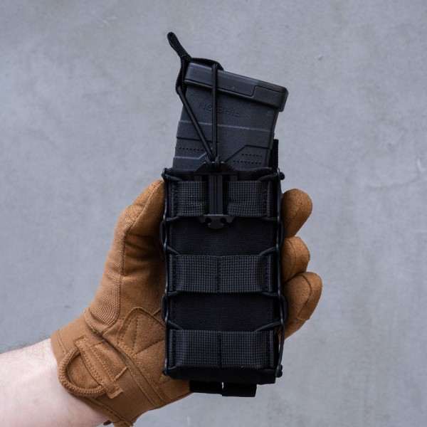 Фиксатор к подсумкам для магазинов АК/AR "Колчан" (Черный) - 108020706