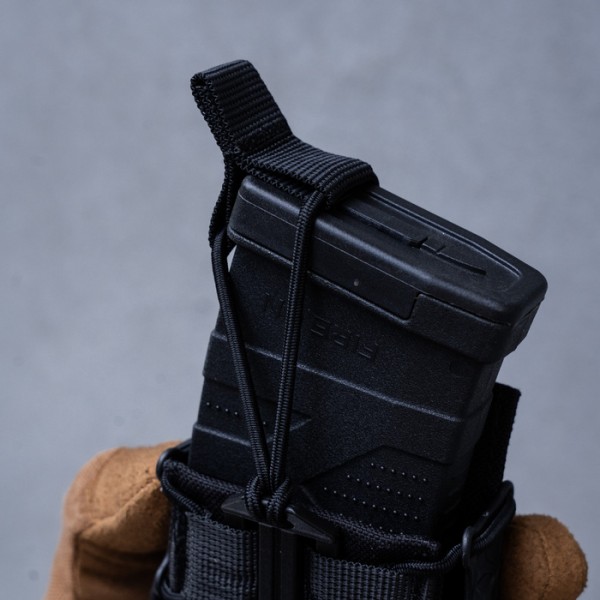 Фиксатор к подсумкам для магазинов АК/AR "Колчан" (Черный) - 108020706