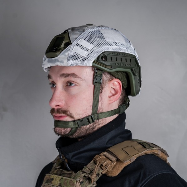 Кавер на шолом FAST, TOR, TOR-D (розмір XL) (Білий мультикам) - 110020310 Кавер на шолом FAST, TOR, TOR-D (розмір XL) (Білий мультикам) - 110020310