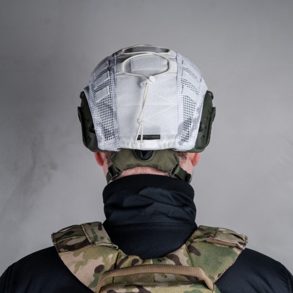 Кавер на шолом FAST, TOR, TOR-D (розмір XL) (Білий мультикам) - 110020310 Кавер на шолом FAST, TOR, TOR-D (розмір XL) (Білий мультикам) - 110020310