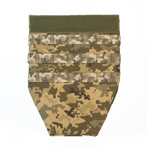 Укороченный противоосколочный фартук для плитоноски с бронепакетом 1 класса защиты (размер S-M) (ММ-14) - 3577935 Укороченный противоосколочный фартук для плитоноски с бронепакетом 1 класса защиты (размер S-M) (ММ-14) - 3577935