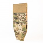 Противоосколочный фартух для плитоноски з бронепакетом 1 класса защиты (размер L-XL) (Мультикам неоригинальный)