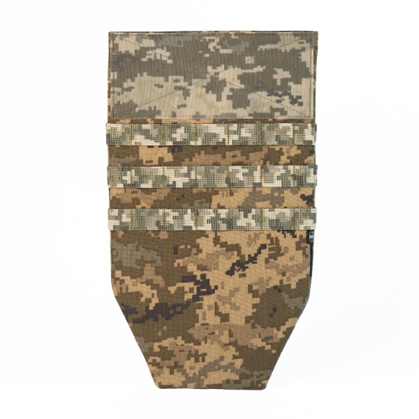 Противоосколочный фартух для плитоноски з бронепакетом 1 класса защиты (размер L-XL) (ММ-14) - 3577936