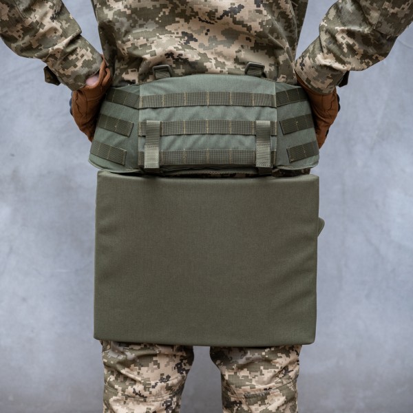 Тактичний килимок для сидіння (Олива) XL - 110060302 Тактичний килимок для сидіння (Олива) XL - 110060302