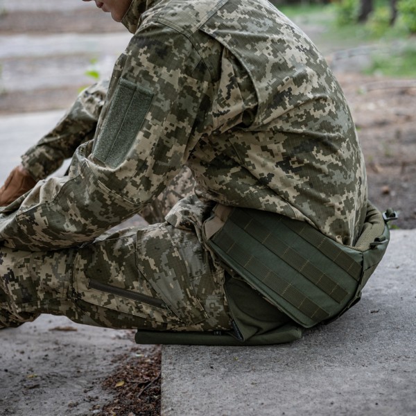 Тактичний килимок для сидіння (Олива) XL - 110060302 Тактичний килимок для сидіння (Олива) XL - 110060302