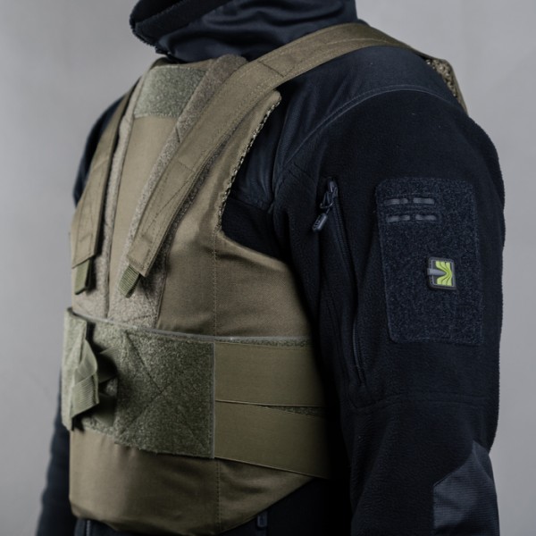 Легкий бронежилет "Сорочка" (S–XL | 1 клас | Олива) ТМ Балістика - 3575649 Легкий бронежилет "Сорочка" (S–XL | 1 клас | Олива) ТМ Балістика - 3575649