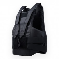 Легкий бронежилет "Сорочка" (S–XL | 1 класс | Черный) ТМ Баллистика