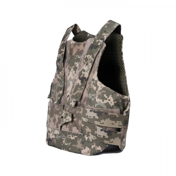 Легкий бронежилет "Сорочка" (S–XL | 1 класс | ММ14 "Пиксель") ТМ Баллистика - 3575652