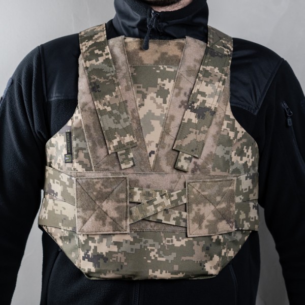 Легкий бронежилет "Сорочка" (S–XL | 1 класс | ММ14 "Пиксель") ТМ Баллистика - 3575652 Легкий бронежилет "Сорочка" (S–XL | 1 класс | ММ14 "Пиксель") ТМ Баллистика - 3575652