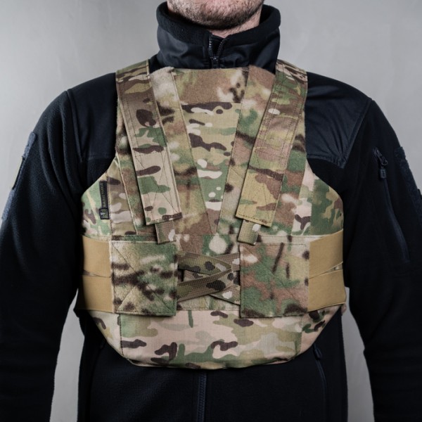 Легкий бронежилет "Сорочка" (S–XL | 1 класс | Мультикам) ТМ Баллистика - 3575651