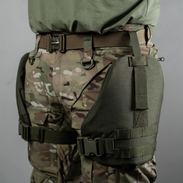 Захист стегон із балістичним захистом 1 клас (Олива) - 110170102 Захист стегон із балістичним захистом 1 клас (Олива) - 110170102