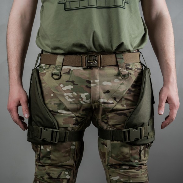 Захист стегон із балістичним захистом 1 клас (Олива) - 110170102 Захист стегон із балістичним захистом 1 клас (Олива) - 110170102