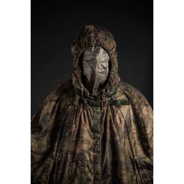 Антитепловизионное пончо-плащ "Чугайстер" (Камуфляж "Хащи") ТМ Баллистика - 11029011301