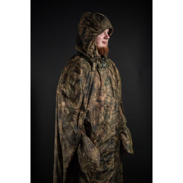 Антитепловизионное пончо-плащ "Чугайстер" (Камуфляж "Хащи") ТМ Баллистика - 11029011301 Антитепловизионное пончо-плащ "Чугайстер" (Камуфляж "Хащи") ТМ Баллистика - 11029011301