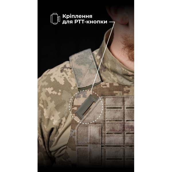 Протиуламковий бронежилет “Сорочка PRO” (М | 2 клас | ММ14 “Піксель”) ТМ Балістика - 11047120702