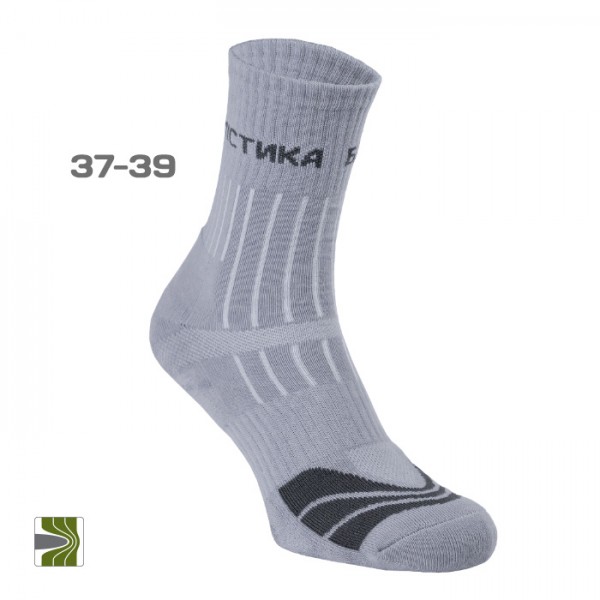 Носки трекинговые СЕРЫЕ "Балистика" 1 пара 37-39 - 1120106020201