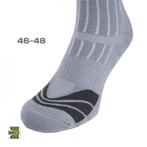 Носки трекинговые СЕРЫЕ "Балистика" 1 пара 46-48 - 1120106020204 Носки трекинговые СЕРЫЕ "Балистика" 1 пара 46-48 - 1120106020204