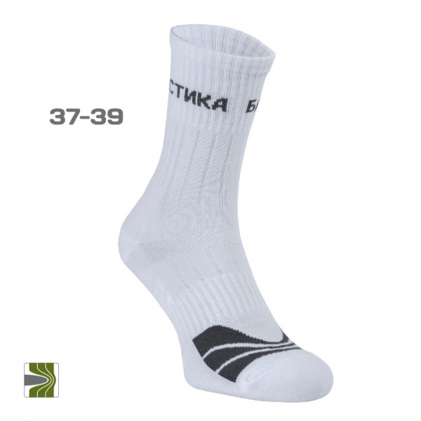 Носки трекинговые БЕЛЫЕ "Балистика" 1 пара 37-39 - 1120106040201