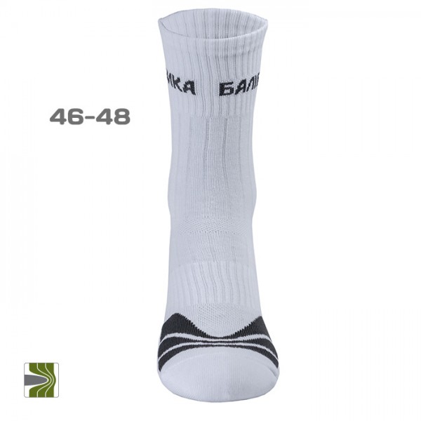 Носки трекинговые БЕЛЫЕ "Балистика" 1 пара 46-48 - 1120106040204