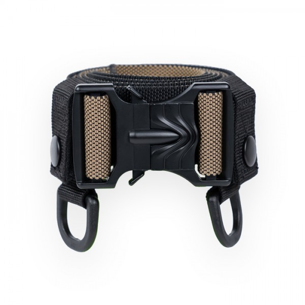 Ремінь з металевою пряжкою "Балістика" (Чорний/Койот) - 112050301 Ремінь з металевою пряжкою "Балістика" (Чорний/Койот) - 112050301