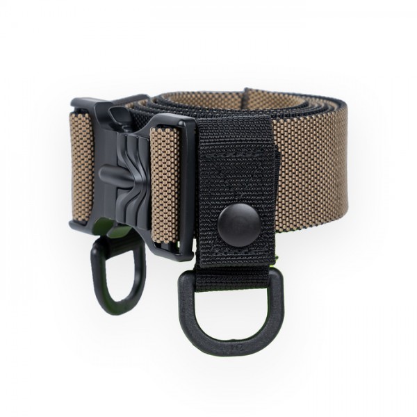 Ремінь з металевою пряжкою "Балістика" (Чорний/Койот) - 112050301 Ремінь з металевою пряжкою "Балістика" (Чорний/Койот) - 112050301