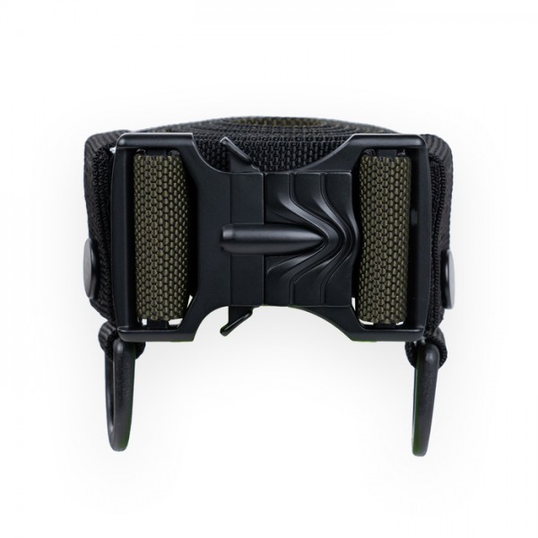 Ремінь з металевою пряжкою "Балістика" (Чорний/Олива) - 112050302 Ремінь з металевою пряжкою "Балістика" (Чорний/Олива) - 112050302