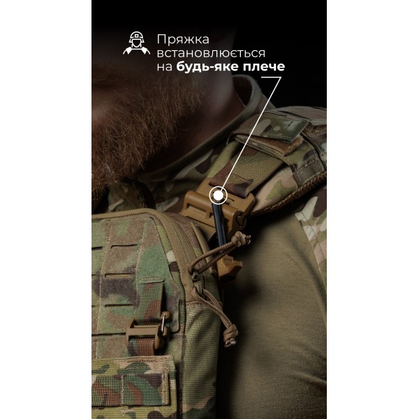 Чоловіча плитоноска “М4” (M-XL | Під плити 25х30 см | Олива) ТМ Балістика - 13201010102 Чоловіча плитоноска “М4” (M-XL | Під плити 25х30 см | Олива) ТМ Балістика - 13201010102