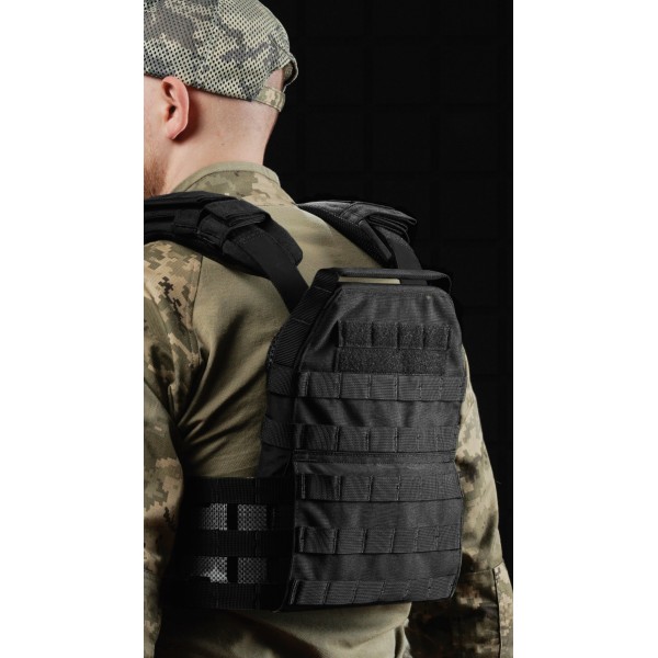 Чоловіча плитоноска “М4” (M-XL | Під плити 25х30 см | Чорний) ТМ Балістика - 13201010106 Чоловіча плитоноска “М4” (M-XL | Під плити 25х30 см | Чорний) ТМ Балістика - 13201010106