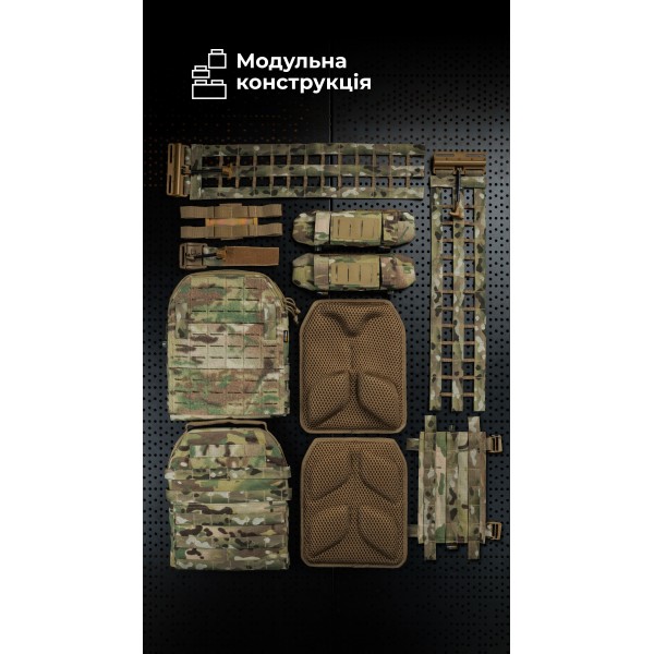 Жіноча плитоноска “М4” (M-XL | Під плити 25х30 см | Олива) ТМ Балістика - 13202010102