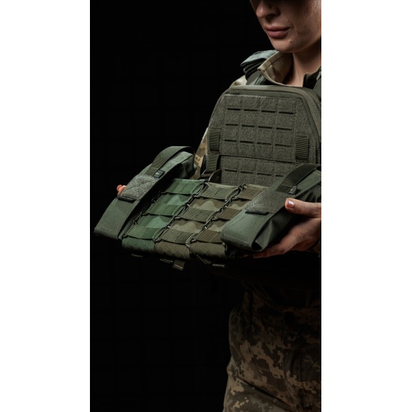 Жіноча плитоноска “М4” (M-XL | Під плити 25х30 см | Олива) ТМ Балістика - 13202010102