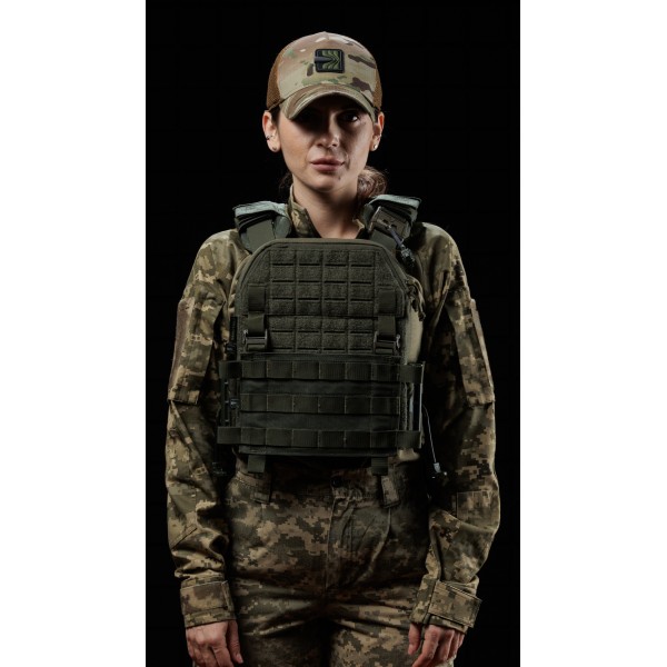 Жіноча плитоноска “М4” (M-XL | Під плити 25х30 см | Олива) ТМ Балістика - 13202010102