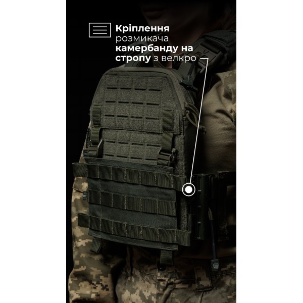 Жіноча плитоноска “М4” (M-XL | Під плити 25х30 см | Олива) ТМ Балістика - 13202010102