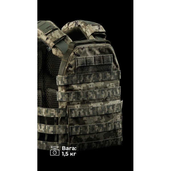 Жіноча плитоноска “М4” (M-XL | Під плити 25х30 см | ММ14 “Піксель”) ТМ Балістика - 13202010107 Жіноча плитоноска “М4” (M-XL | Під плити 25х30 см | ММ14 “Піксель”) ТМ Балістика - 13202010107