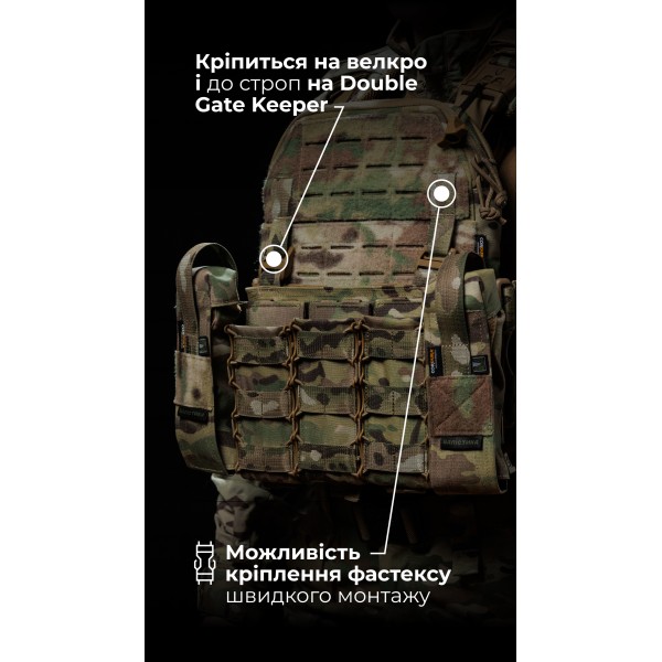 Жіноча модульна плитоноска “М4” з жорсткими камербандами (M-XL | Під плити 25х30 см | Мультикам) ТМ Балістика - 13202020108 Жіноча модульна плитоноска “М4” з жорсткими камербандами (M-XL | Під плити 25х30 см | Мультикам) ТМ Балістика - 13202020108