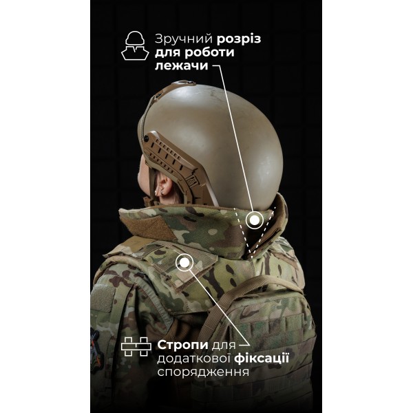 Жіноча модульна плитоноска “М4” з жорсткими камербандами та захистом шиї (M-XL | 1 клас | Під плити 25х30 см | Мультикам неоригінальний) ТМ Балістика - 1320203010401 Жіноча модульна плитоноска “М4” з жорсткими камербандами та захистом шиї (M-XL | 1 клас | Під плити 25х30 см | Мультикам неоригінальний) ТМ Балістика - 1320203010401