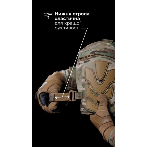 Комплект балістичного захисту ніг “Паноплія” (1 клас | 6 модулів | Мультикам) ТМ Балістика - 13301060308