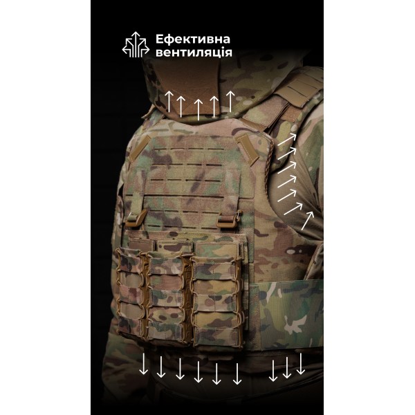 Протиуламковий бронежилет “Сорочка PRO” з захистом шиї та ключиць “M4” (М | 1 клас | Мультикам неоригінальний) ТМ Балістика - 1330108010401 Протиуламковий бронежилет “Сорочка PRO” з захистом шиї та ключиць “M4” (М | 1 клас | Мультикам неоригінальний) ТМ Балістика - 1330108010401