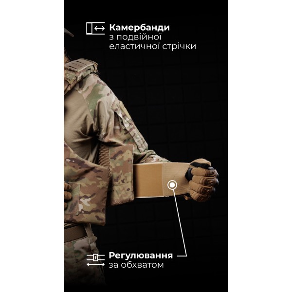 Протиуламковий бронежилет “Сорочка PRO” з ергономічними плечовими демпферами “M4” (М | 1 клас | Мультикам неоригінальний) ТМ Балістика - 1330110010401 Протиуламковий бронежилет “Сорочка PRO” з ергономічними плечовими демпферами “M4” (М | 1 клас | Мультикам неоригінальний) ТМ Балістика - 1330110010401