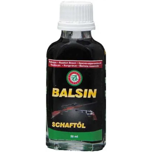 Мастило для догляду за деревом Balsin 50 мл. Красно-коричневое - 4290009