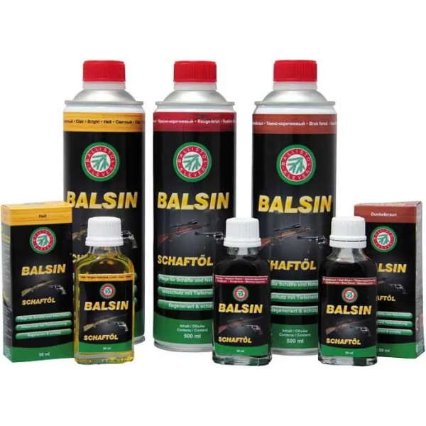 Мастило для догляду за деревом Balsin 50 мл. Красно-коричневое - 4290009