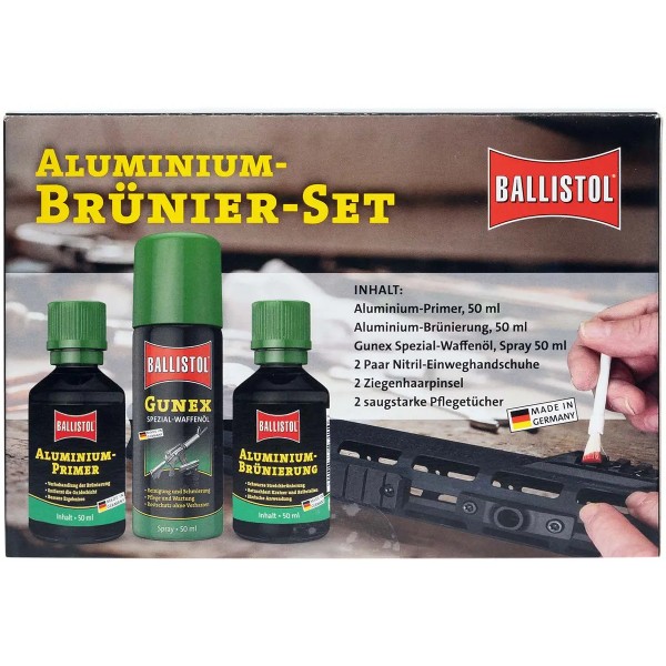 Набір Ballistol для воронування алюмінію - 4290151