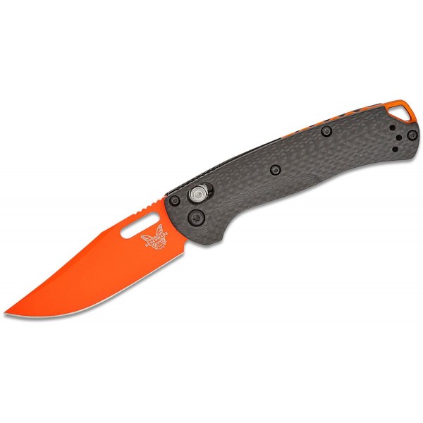 Нож Benchmade "Mini Taggedout", orange, CF - 15533OR-01