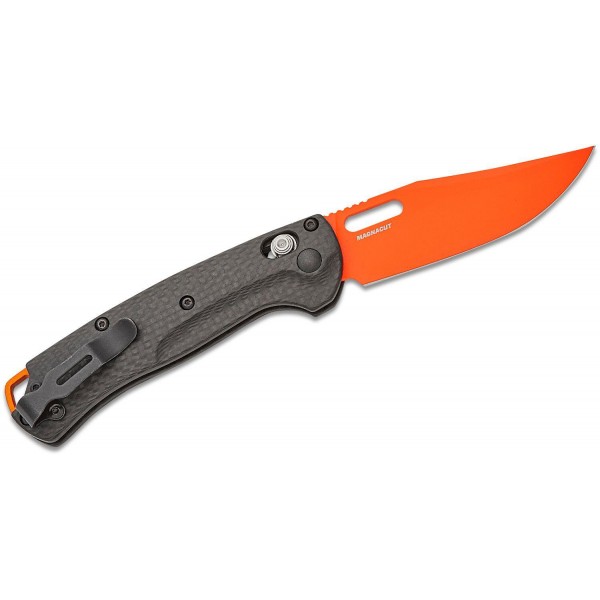 Нож Benchmade "Mini Taggedout", orange, CF - 15533OR-01 Нож Benchmade "Mini Taggedout", orange, CF - 15533OR-01