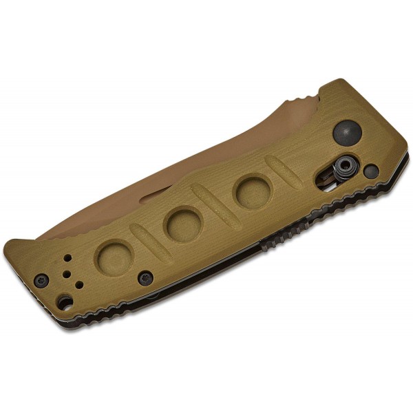 Ніж Benchmade "Sibert Mini Auto Adamas", олива - 2730FE-2 Ніж Benchmade "Sibert Mini Auto Adamas", олива - 2730FE-2