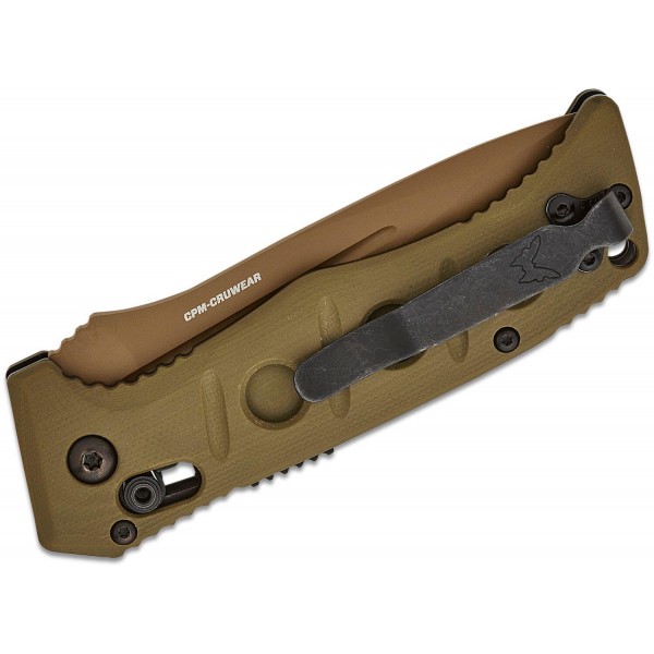 Ніж Benchmade "Sibert Mini Auto Adamas", олива - 2730FE-2 Ніж Benchmade "Sibert Mini Auto Adamas", олива - 2730FE-2