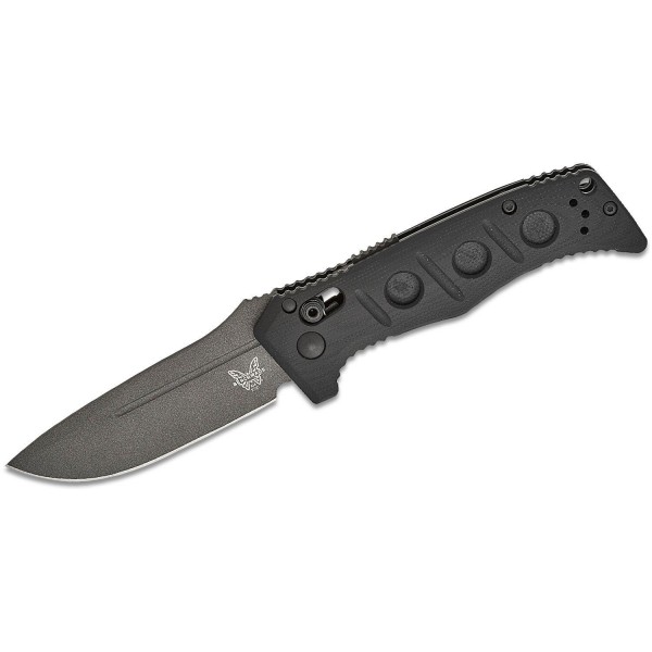 Ніж Benchmade "Sibert Mini Auto Adamas", чорний - 2730GY-1