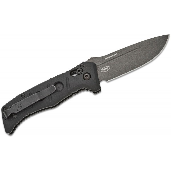 Ніж Benchmade "Sibert Mini Auto Adamas", чорний - 2730GY-1 Ніж Benchmade "Sibert Mini Auto Adamas", чорний - 2730GY-1