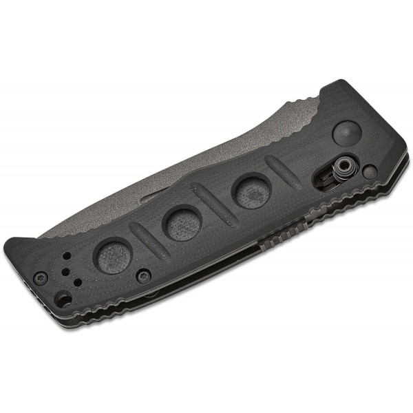 Ніж Benchmade "Sibert Mini Auto Adamas", чорний - 2730GY-1 Ніж Benchmade "Sibert Mini Auto Adamas", чорний - 2730GY-1