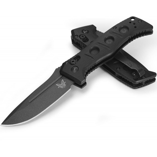 Ніж Benchmade "Sibert Mini Auto Adamas", чорний - 2730GY-1 Ніж Benchmade "Sibert Mini Auto Adamas", чорний - 2730GY-1