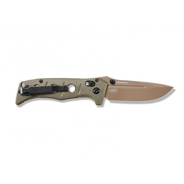 Нож Benchmade "Sibert Mini Adamas", олива - 273FE-2 Нож Benchmade "Sibert Mini Adamas", олива - 273FE-2
